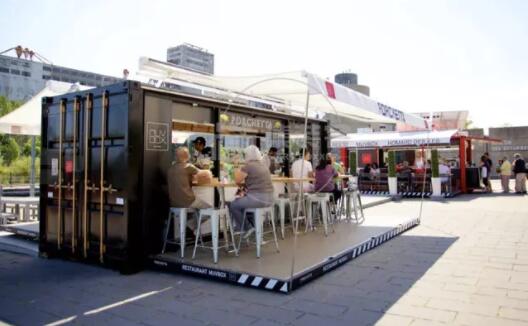 濟(jì)南甸柳小區(qū)集裝箱移動板房售貨亭 濟(jì)南甸柳小區(qū)集裝箱移動板房售貨亭