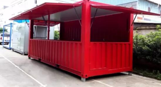 濟南龍洞風景區(qū)集裝箱奶茶店